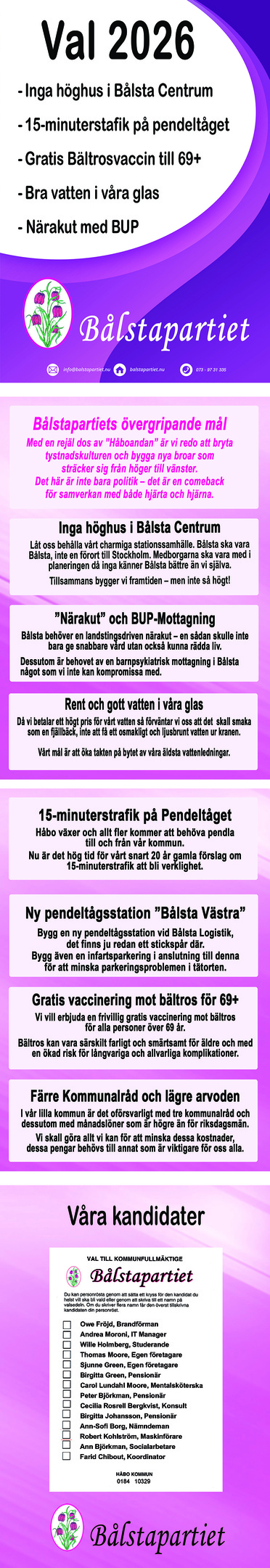 Valmanifest 2022